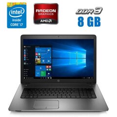 Игровой ноутбук HP Probook 470 G2 / 17.3" (1600x900) TN / Intel Core i7-4500U (2 (4) ядра по 1.8 - 3.0 GHz) / 8 GB DDR3 / 480 GB SSD / AMD Radeon R5 M255, 1 GB DDR3, 128-bit / WebCam