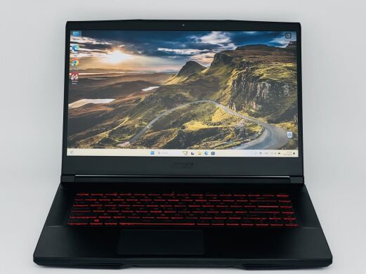 Ігровий ноутбук MSI GF63 Thin / 15.6" (1920x1080) IPS / Intel Core i5-10500H (6 (12) ядер по 2.5 - 4.5 GHz) / 16 GB DDR4 / 250 GB SSD + 500 GB HDD / nVidia GeForce GTX 1650 Max-Q, 4 GB GDDR6, 128-bit / WebCam / HDMI