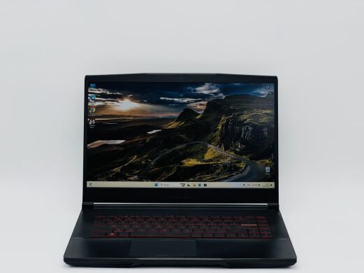 Ігровий ноутбук MSI GF63 Thin / 15.6" (1920x1080) IPS / Intel Core i5-10500H (6 (12) ядер по 2.5 - 4.5 GHz) / 16 GB DDR4 / 250 GB SSD + 500 GB HDD / nVidia GeForce GTX 1650 Max-Q, 4 GB GDDR6, 128-bit / WebCam / HDMI