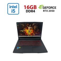 Игровой ноутбук MSI Katana / 15.6" (1920x1080) IPS / Intel Core i5-12450H (8 (12) ядер по 3.3 - 4.4 GHz) / 16 GB DDR4 / 512 GB SSD / nVidia GeForce RTX 2050, 4 GB GDDR6, 64-bit / WebCam