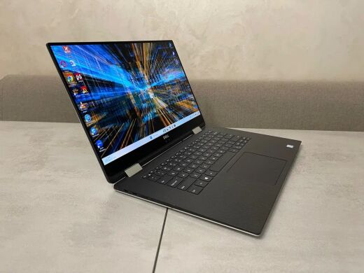 Ігровий ультрабук-трансформер Dell XPS 15 9575 / 15.6" (1920x1080) IPS Touch / Intel Core i7-8705G (4 (8) ядра по 3.1 - 4.1 GHz) / 16 GB DDR4 / 512 GB SSD M.2 / AMD Radeon RX Vega M GL, 4 GB HBM2, 256-bit / WebCam