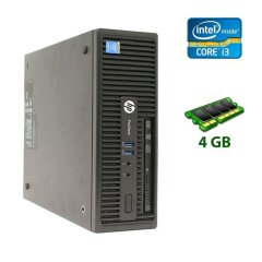 Компьютер HP ProDesk 400 G2.5 SFF / Intel Core i3-4170 (2 (4) ядра по 3.7 GHz) / 4 GB DDR3 / 320 GB HDD / Intel HD Graphics 4400