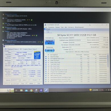 Мобільна робоча станція Б-клас Lenovo ThinkPad W540 / 15.6" (1920x1080) TN / Intel Core i7-4700MQ (4 (8) ядра по 2.4 - 3.4 GHz) / 16 GB DDR3 / 500 GB SSD / nVidia Quadro K1100M, 2 GB GDDR5, 128-bit / WebCam / Thunderbolt