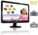 Монітор Philips 192E2 / 18.5" (1366x768) TN / VGA, DVI / VESA 100x100 купити