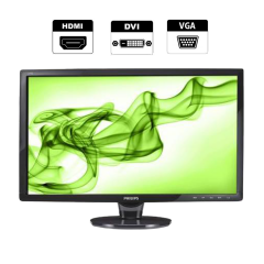 Монітор Philips 244E1SB / 24" (1920x1080) TN / HDMI, DVI, VGA