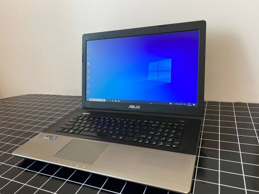 Ноутбук Б-класс Asus K75VM / 17.3" (1600x900) TN / Intel Core i7-3610QM (4 (8) ядра по 2.3 - 3.3 GHz) / 8 GB DDR3 / 240 GB SSD / nVidia GeForce GT 630M, 2 GB DDR3, 64-bit / WebCam / DVD-RW / HDMI