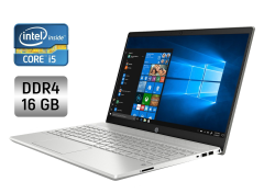 Ноутбук Б-клас HP Pavilion 15-cs1065d / 15.6" (1920x1080) IPS / Intel Core i5-8265U (4 (8) ядра по 1.6 - 3.9 GHz) / 16 GB DDR4 / 512 GB SSD / Intel UHD Graphics 620 / WebCam / Windows 10