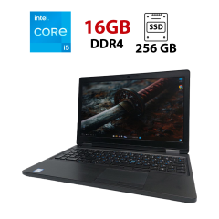 Ноутбук Dell Latitude 5590 / 15.6" (1920x1080) TN / Intel Core i5-8350U (4 (8) ядра по 1.7 - 3.6 GHz) / 16 GB DDR4 / 256 GB SSD / Intel UHD Graphics 620 / WebCam / Sim Card