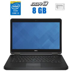 Ноутбук Dell Latitude E5440 / 14" (1600x900) TN / Intel Core i5-4310U (2 (4) ядра по 2.0 - 3.0 GHz) / 8 GB DDR3 / 120 GB SSD / nVidia GeForce GT 720M, 2 GB DDR3, 128-bit / WebCam