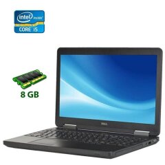 Ноутбук Dell Latitude E5540 / 15.6" (1920x1080) TN / Intel Core i5-4310U (2 (4) ядра по 2.0 - 3.0 GHz) / 8 GB DDR3 / 128 GB SSD / Intel HD Graphics 4400 / WebCam 