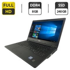 Ноутбук Fujitsu LifeBook E549 / 14" (1920x1080) IPS / Intel Core i3-8145U (2 (4) ядра по 2.1 - 3.9 GHz) / 8 GB DDR4 / 240 GB SSD / Intel UHD Graphics / WebCam / DVD-ROM
