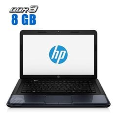 Ноутбук HP 2000 / 15.6" (1366x768) TN / Intel Core i3-3110M (2 (4) ядра по 2.4 GHz) / 8 GB DDR3 / 500 GB HDD / Intel HD Graphics 4000 / WebCam