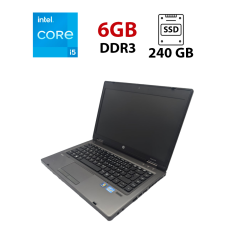 Ноутбук HP ProBook 6470b / 14" (1600x900) TN / Intel Core i5-3210M (2 (4) ядра по 2.5 - 3.1 GHz) / 6 GB DDR3 / 240 GB SSD / Intel HD Graphics 4000 / WebCam