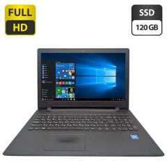 Ноутбук Lenovo IdeaPad 110-15IBR / 15.6" (1920x1080) TN / Intel Celeron N3060 (2 ядра по 1.6 - 2.48 GHz) / 4 GB DDR3 / 120 GB SSD / Intel Graphics / WebCam