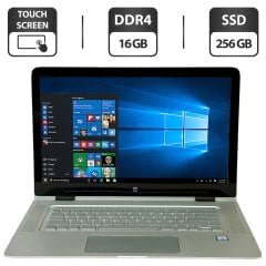 Ультрабук-трансформер HP Spectre x360 15-ap012dx / 15.6" (3840x2160) IPS Touch / Intel Core i7-6500U (2 (4) ядра по 2.5 - 3.1 GHz) / 16 GB DDR4 / 256 GB SSD / Intel HD Graphics 520 / WebCam / Windows 10 Home