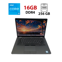 Ультрабук Dell Latitude 5401 / 14" (1920x1080) IPS / Intel Core i5-9400H (4 (8) ядра по 2.5 - 4.3 GHz) / 16 GB DDR4 / 256 GB SSD / Intel UHD Graphics 630 / WebCam