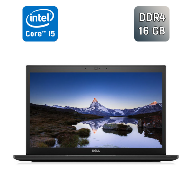 Ультрабук Dell Latitude 7480 / 14" (1366x768) TN / Intel Core i5-7300U (2 (4) ядра по 2.6 - 3.5 GHz) / 16 GB DDR4 / 256 GB SSD / Intel HD Graphics 620 / WebCam / Windows 10 Ультрабук Dell Latitude 7480 / 14" (1366x768) TN / Intel Core i5-7300U (2 (4) ядра по 2.6 - 3.5 GHz) / 16 GB DDR4 / 256 GB SSD / Intel HD Graphics 620 / WebCam / Windows 10