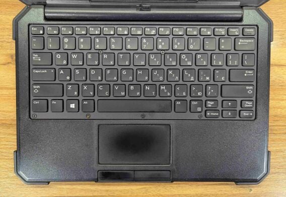 Защищенный планшет Dell Latitude 7212 Rugged Extreme Tablet / 11.6" (1920x1080) IPS Touch / Intel Core i5-6300U (2 (4) ядра по 2.4 - 3.0 GHz) / 8 GB DDR4 / 256 GB SSD / Intel HD Graphics 520 / WebCam / Windows 10