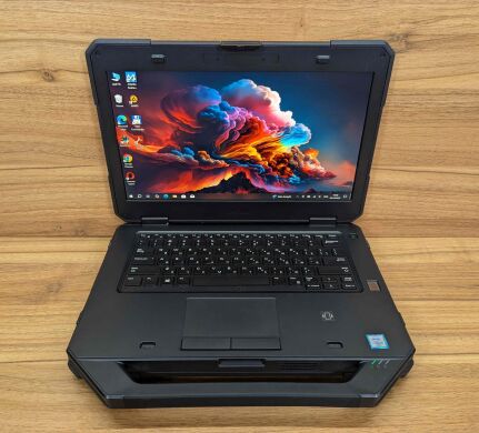 Захищений ноутбук Dell Latitude 14 Rugged 5414 / 14" (1920x1080) IPS Touch / Intel Core i5-6300U (2 (4) ядра по 2.4 - 3.0 GHz) / 16 GB DDR4 / 512 GB SSD / Intel HD Graphics 520 / TouchID / Windows 10