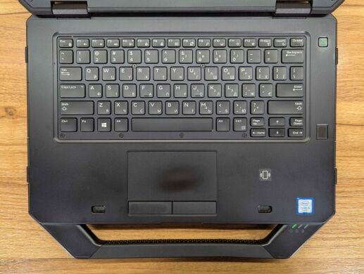 Защищенный ноутбук Dell Latitude 14 Rugged 5414 / 14" (1920x1080) IPS Touch / Intel Core i5-6300U (2 (4) ядра по 2.4 - 3.0 GHz) / 8 GB DDR4 / 512 GB SSD / AMD Radeon R7 M360, 2 GB DDR3, 64-bit / Fingerprint / Windows 10