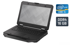 Защищенный ноутбук Dell Rugged Latitude 5414 / 14" (1920x1080) IPS / Intel Core i5-6300U (2 (4) ядра по 2.4 - 3.0 GHz) / 16 GB DDR4 / 480 GB SSD / Intel HD Graphics 520 / WebCam / 4G / Windows 10