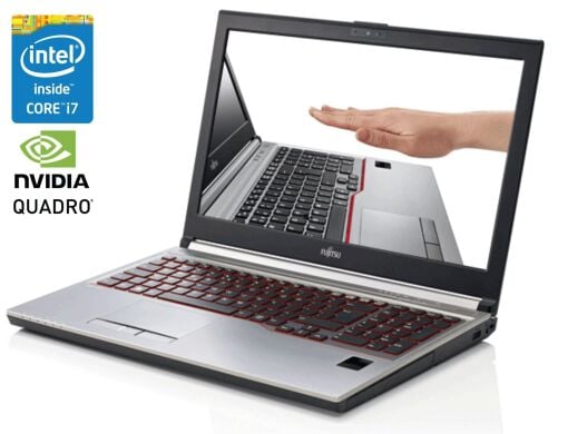 Мобільна робоча станція Б-клас Fujitsu Celsius H730 / 15.6" (1920x1080) TN / Intel Core i7-4600M (2 (4) ядра по 2.9 - 3.6 GHz) / 16 GB DDR3 / 500 GB HDD / nVidia Quadro K2100M, 2 GB GDDR5, 128-bit / WebCam / Win 10 Pro / АКБ не тримає