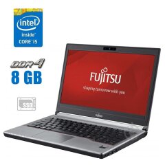 Ультрабук Fujitsu LifeBook E756 / 15.6" (1920x1080) IPS / Intel Core i5-6200U (2 (4) ядра по 2.3 - 2.8 GHz) / 8 GB DDR4 / 256 GB SSD / Intel HD Graphics 520 / WebCam / Win 10 Pro