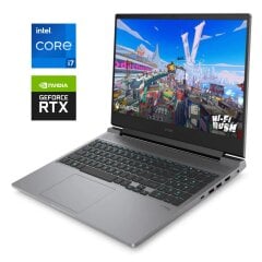 Ігровий ноутбук HP Omen 16-ae0073cl / 16.1" (1920x1080) IPS / Intel Core i7-14700HX (20 (28) ядер по 2.1 - 5.4&nbsp;GHz) / 16 GB DDR4 / 512 GB SSD NVMe / nVidia GeForce RTX 4070, 8 GB GDDR6, 128-bit / WebCam
