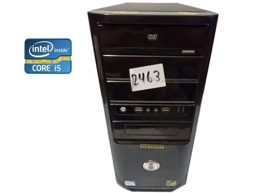 ПК Patriot Tower / Intel Core i5-3470T (2 (4) ядра по 2.9 - 3.6 GHz) / 8 GB DDR3 / 500 GB HDD / Intel HD Graphics 2500 / 450W ПК Patriot Tower / Intel Core i5-3470T (2 (4) ядра по 2.9 - 3.6 GHz) / 8 GB DDR3 / 500 GB HDD / Intel HD Graphics 2500 / 450W