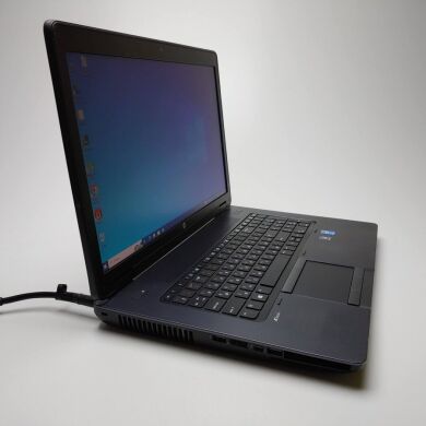 Мобильная рабочая станция HP ZBook 17 G2 / 17.3" (1600x900) TN / Intel Core i5-4340M (2 (4) ядра по 2.9 - 3.6 GHz) / 8 GB DDR3 / 120 GB SSD + 640 GB HDD / nVidia Quadro K1100M, 2 GB GDDR5, 128-bit / WebCam / DVD-ROM / Wim 10 Pro