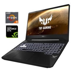 Игровой ноутбук Б-класс Asus TUF Gaming FX505DT / 15.6" (1920x1080) IPS / AMD Ryzen 5 3550H (4 (8) ядра по 2.1 - 3.7 GHz) / 16 GB DDR4 / 256 GB SSD NVMe / nVidia GeForce GTX 1650, 4 GB GDDR5, 128-bit / WebCam