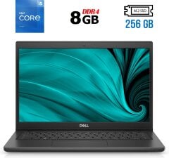 Ноутбук Б-класс Dell Latitude 3420 / 14" (1366x768) TN / Intel Core i5-1135G7 (4 (8) ядра по 2.4 - 4.2 GHz) / 8 GB DDR4 / 256 GB SSD M.2 / Intel Iris Xe Graphics / WebCam / USB 3.2 / HDMI / Windows 10 лицензия