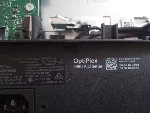 Материнська плата Dell OptiPlex 5480 AIO IPCML-GZ/UMA / LGA1200 / DDR4