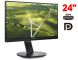 Монитор Philips 241B7QGJEB/00 / 24" (1920x1080) IPS / 1x HDMI, 1x DisplayPort, 1x DVI, 1x VGA, 4x USB 3.0, 2x Audio / 2x 2.0W / VESA 100x100 / Pivot купить