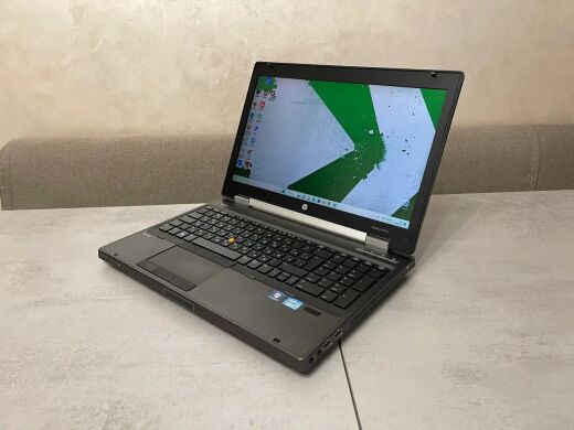 Мобільна робоча станція HP EliteBook 8570w / 15.6" (1920x1080) TN / Intel Core i7-3720QM (4 (8) ядра по 2.6 - 3.6 GHz) / 16 GB DDR3 / 256 GB SSD / nVidia Quadro K1000M, 2 GB DDR3, 128-bit / DisplayPort