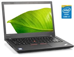 Ультрабук Lenovo ThinkPad T470 / 14" (1920x1080) IPS / Intel Core i7-7600U (2 (4) ядра по 2.8 - 3.9 GHz) / 16 GB DDR4 / 256 GB SSD / Intel HD Graphics 620 / WebCam / Win 10 Pro