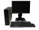 Комплект ПК: HP Compaq 6000 Elite SFF / Intel Core 2 Duo E7500 (2 ядра по 2.93 GHz) / 8 GB DDR3 / 250 GB HDD / Intel Graphics / DVD-ROM + Монітор HP L1908w / 19" (1440x900) TN / VGA + Клавіатура, мишка, кабелі підключення купити