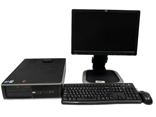 Комплект ПК: HP Compaq 6000 Elite SFF / Intel Core 2 Duo E7500 (2 ядра по 2.93 GHz) / 8 GB DDR3 / 250 GB HDD / Intel Graphics / DVD-ROM + Монітор HP L1908w / 19" (1440x900) TN / VGA + Клавіатура, мишка, кабелі підключення Комплект ПК: HP Compaq 6000 Elite SFF / Intel Core 2 Duo E7500 (2 ядра по 2.93 GHz) / 8 GB DDR3 / 250 GB HDD / Intel Graphics / DVD-ROM + Монітор HP L1908w / 19" (1440x900) TN / VGA + Клавіатура, мишка, кабелі підключення