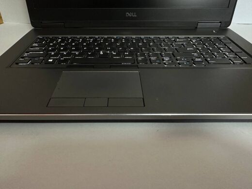 Мобільна робоча станція Dell Precision 7740 / 17.3" (1920x1080) IPS / Intel Core i7-9850H (6 (12) ядра по 2.6 - 4.6 GHz) / 32 GB DDR4 / 512 GB SSD / nVidia Quadro RTX 3000, 6 GB GDDR6, 192-bit / WebCam / Win 11 Pro