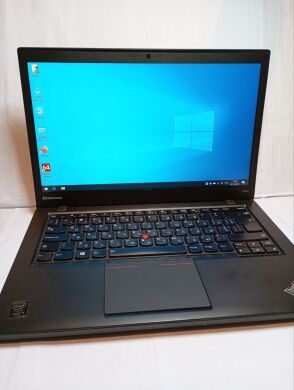 Ультрабук Б-клас Lenovo ThinkPad T440s / 14" (1920x1080) IPS / Intel Core i5-4300U (2 (4) ядра по 1.9 - 2.9 GHz) / 8 GB DDR3 / 120 GB SSD / Intel HD Graphics 4400 / WebCam