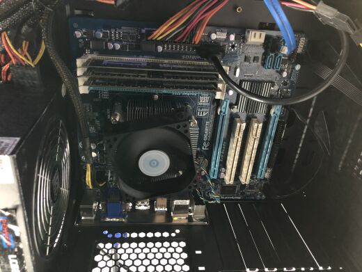 Frime Bastion Tower new / Intel Core i5-4570 (4 ядра по 3.2 - 3.6 GHz) / 8GB DDR3 / 500GB HDD new / Radeon RX580 8GB / 500W