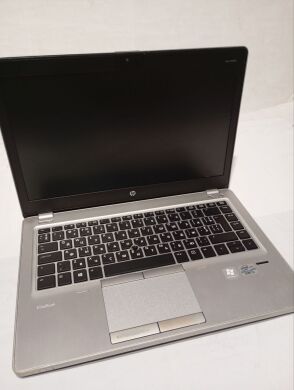Ультрабук Б-класс HP EliteBook Folio 9470m / 14" (1366x768) TN / Intel Core i5-3437U (2 (4) ядра по 1.9 - 2.9 GHz) / 8 GB DDR3 / 500 GB HDD / Intel HD Graphics 4000 / WebCam / Win 10 / АКБ не держит