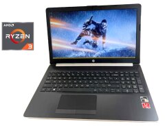 Ноутбук HP 15-db099na / 15.6" (1920x1080) IPS / AMD Ryzen 3 2200U (2 (4) ядра по 2.5 - 3.4 GHz) / 8 GB DDR4 / 256 GB SSD / AMD Radeon Vega 3 / WebCam / Win 10 Pro