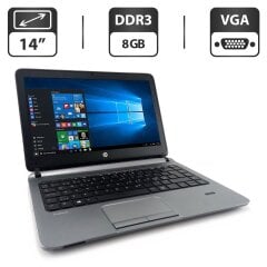 Ноутбук HP EliteBook 840 G1 / 14" (1366x768) TN / Intel Core i5-4200U (2 (4) ядра по 1.6 - 2.6 GHz) / 8 GB DDR3 / 500 GB HDD / Intel HD Graphics 4400 / WebCam