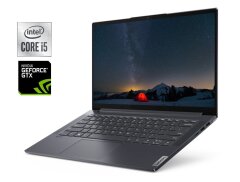 Игровой ноутбук Б-класс Lenovo Ideapad Slim 7 15IMH05 / 15.6" (1920x1080) IPS / Intel Core i5-10300H (4 (8) ядра по 2.5 - 4.5 GHz) / 16 GB DDR4 / 256 GB SSD / nVidia GeForce GTX 1650, 4 GB GDDR6, 128-bit / WebCam