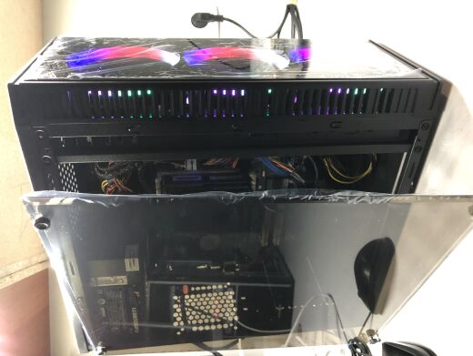 Frime Bastion Tower new / Intel Core i5-4570 (4 ядра по 3.2 - 3.6 GHz) / 8GB DDR3 / 500GB HDD new / Radeon RX580 8GB / 500W