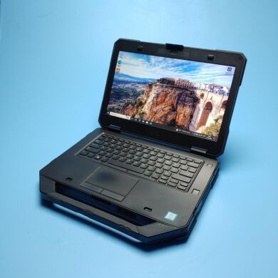 Защищенный ноутбук Б-класс Dell Latitude 5414 Rugged / 14" (1366x768) TN / Intel Core i5-6300U (2 (4) ядра по 2.4 - 3.0 GHz) / 16 GB DDR4 / 480 GB SSD / Intel HD Graphics 520 / WebCam / Win 10 Pro