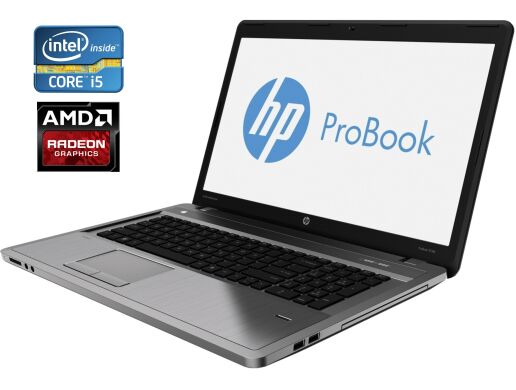 Ноутбук HP ProBook 4740s / 17.3" (1600x900) TN / Intel Core i5-3230M (2 (4) ядра по 2.6 - 3.2 GHz) / 8 GB DDR3 / 500 GB HDD / AMD Radeon HD 7650M, 1 GB GDDR3, 128-bit / WebCam / DVD-ROM
