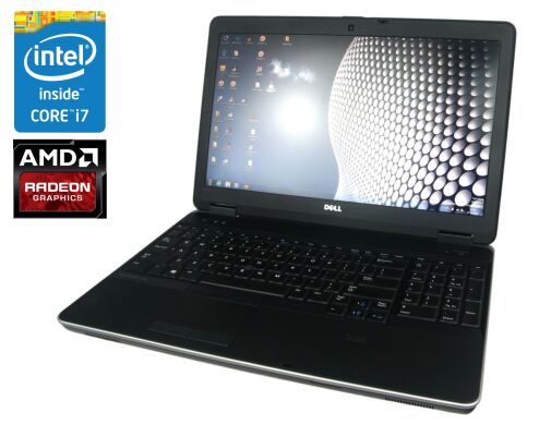 Ігровий ноутбук Б-клас Dell Latitude E6540 / 15.6" (1920x1080) TN / Intel Core i7-4800MQ (4 (8) ядра по 2.7 - 3.7 GHz) / 8 GB DDR3 / 512 GB SSD / AMD Radeon HD 8790M, 2 GB GDDR5, 128-bit / WebCam / DVD-ROM / Win 10 Pro Ігровий ноутбук Б-клас Dell Latitude E6540 / 15.6" (1920x1080) TN / Intel Core i7-4800MQ (4 (8) ядра по 2.7 - 3.7 GHz) / 8 GB DDR3 / 512 GB SSD / AMD Radeon HD 8790M, 2 GB GDDR5, 128-bit / WebCam / DVD-ROM / Win 10 Pro