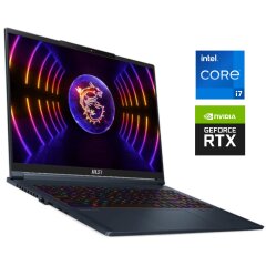 Ігровий ноутбук MSI Stealth 16 Studio A13VG / 16" (1920x1200) IPS / Intel Core i7-13620H (10 (16) ядер по 3.6 - 4.9 GHz) / 16 GB DDR5 / 512 GB SSD NVMe / nVidia GeForce RTX 4070, 8 GB GDDR6, 128-bit / WebCam